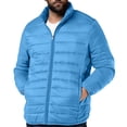 thumbnail image 1 of Coorders George Men's Puffer Jacket,Warm Lightweight Winter Jackets for Men with Pockets ,Big and Tall Light Blue,Size S, 1 of 5