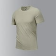 thumbnail image 1 of Coorders George Mens Performance Tee, Lightweight Moisture Wicking T-shirt‌ With Short Sleeve, Khaki, Size XL, 1 of 8