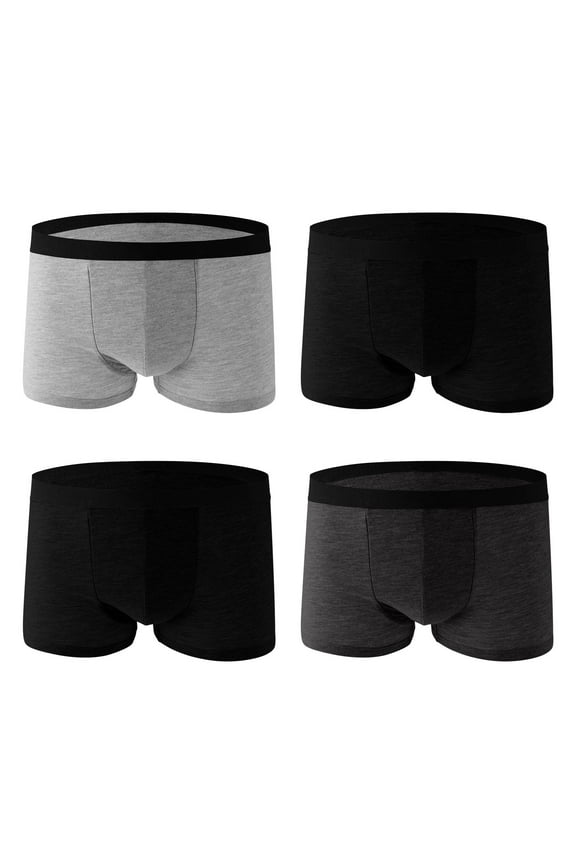 Hanes Men's Comfort Flex Fit Underwear, Soft Boxer Briefs ,4 Packs