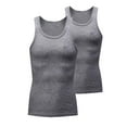 thumbnail image 1 of Coorders Hanes Mens A-Shirts, Athletic Performance Tank Underwear Men's, 2-Packs,Gray*2,XL, 1 of 4