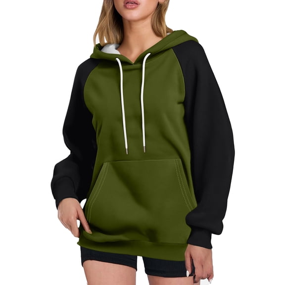 Coorders Womens Fleece Full Zip Hoodie, Unisex Sherpa Heavyweight Warm Sweatshirt Jacket with Pockets ,Plus Green,Size XXL