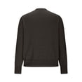 thumbnail image 1 of Coorders Womens V Neck Sweater with Long Sleeve,Casual Fit Womens Soft Knit Tops,Women's Plus Black,Size L, 1 of 9