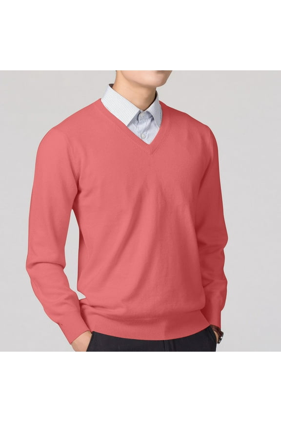 hanes Men's Crewneck Sweater, Mens Pullover Sweater Soft Lightweight Casual Classic Crewneck Knitwear Sweaters Wine,XXXL
