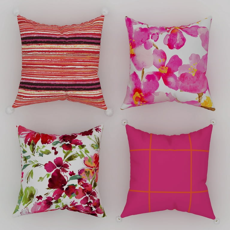 https://i5.walmartimages.com/seo/Coordinating-Decorative-Throw-Pillow-Covers-Square-18-x-18-Deep-Pink-Orange-Set-4-Floral-Plaid-Stripe-Patterns-Living-Room-Bed-Sofa_9e8e3a2f-7c93-4d9d-bae6-efe4e5bf63de.bf865896978a6e33093146930ad56f49.jpeg?odnHeight=768&odnWidth=768&odnBg=FFFFFF