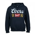 thumbnail image 1 of Coors 40762-XX-Large Coors Banquet Mens Navy Blue Hoodie - 2XL, 1 of 4