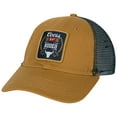 thumbnail image 1 of Coors 872545 Coors Banquet Rodeo Rope Logo Canvas Snapback Hat, Black & Brown, 1 of 6