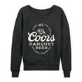 thumbnail image 1 of Coors - Banquet Beer - Women's French Terry Long Sleeve Pullover, 1 of 4