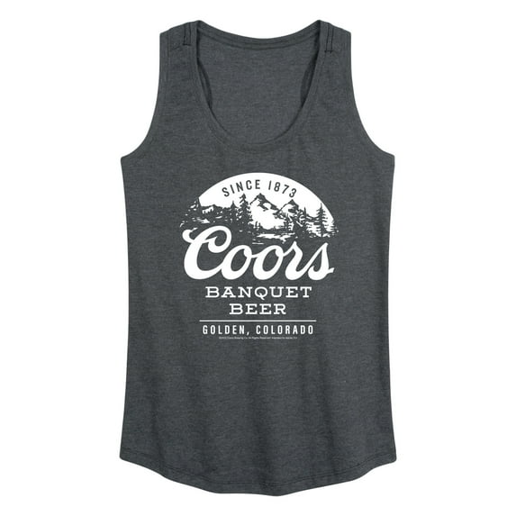 Coors Banquet - Born In The Rockies - Women's Racerback Graphic Tank