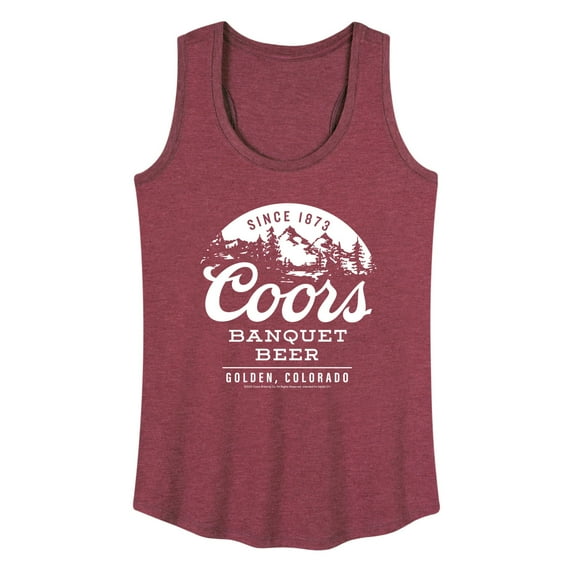 Coors Banquet - Born In The Rockies - Women's Racerback Graphic Tank