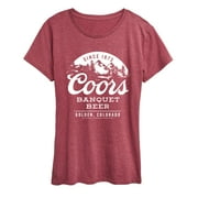 Coors Banquet - Born In The Rockies - Women's Short Sleeve Graphic T-Shirt