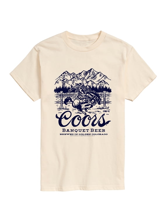 - Brewed in Golden Colorado Men's Short Sleeve Graphic T-Shirt