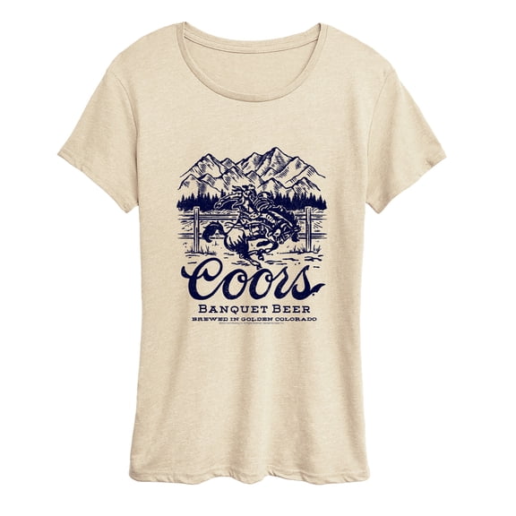 Coors Banquet - Brewed in Golden Colorado - Women's Short Sleeve Graphic T-Shirt