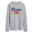 thumbnail image 1 of Coors Banquet - Coors Banq Three Color Logo - Adult Long Sleeve T-Shirt, 1 of 4