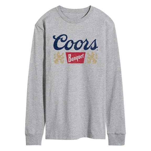 Coors Banquet - Coors Banq Three Color Logo - Adult Long Sleeve T-Shirt