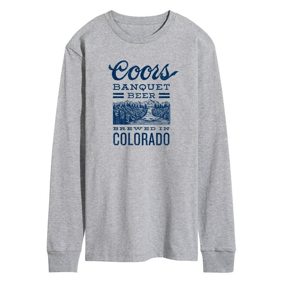 Coors Banquet - Coors Banquet Beer Colorado - Adult Long Sleeve T-Shirt