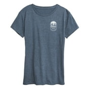 Coors Banquet - Coors Banquet Mountains - Womens Short Sleeve Graphic T-Shirt