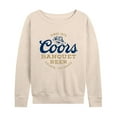 thumbnail image 1 of Coors Banquet - Coors Banquet The Legend - Women's French Terry Long Sleeve Shirt, 1 of 4