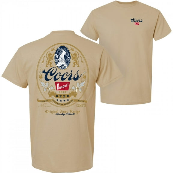 Coors Banquet Legacy Collection Front and Back Print T-Shirt-Medium