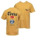 thumbnail image 1 of Coors  Banquet Old Gold Front & Back Print Pocket T-Shirt, 2XL, 1 of 1