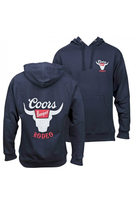 Banquet Rodeo Bull Horns Logo Hoodie-Large