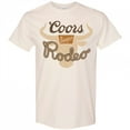 thumbnail image 1 of Coors Banquet Rodeo Lasso Cream Colorway T-Shirt-2XLarge, 1 of 1