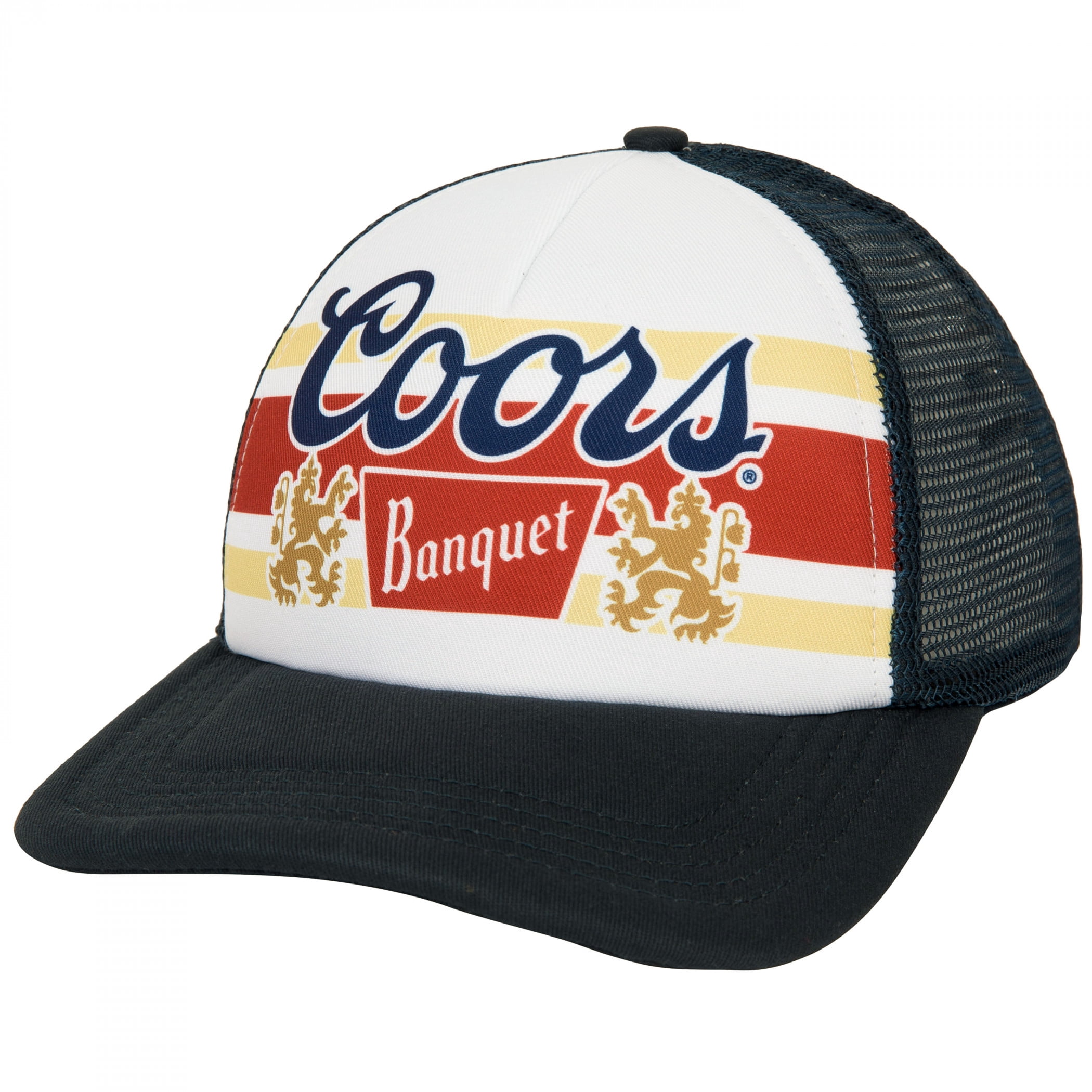 Coors Banquet Vintage Logo Mesh Back Trucker Hat - Walmart.com display picture 1