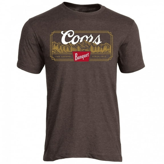 Coors Banquet Vintage Mountains T-Shirt-Large