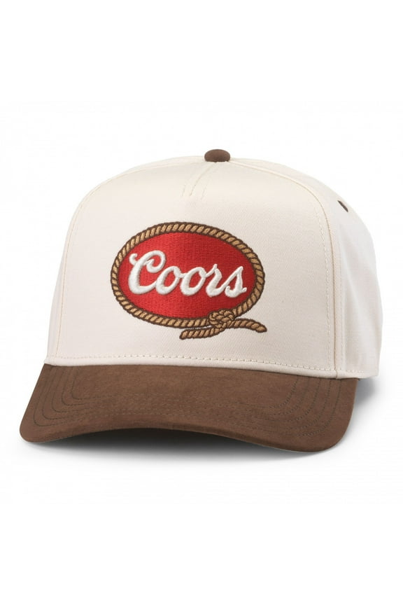 Brown and Ivory Wrangler Adjustable Hat