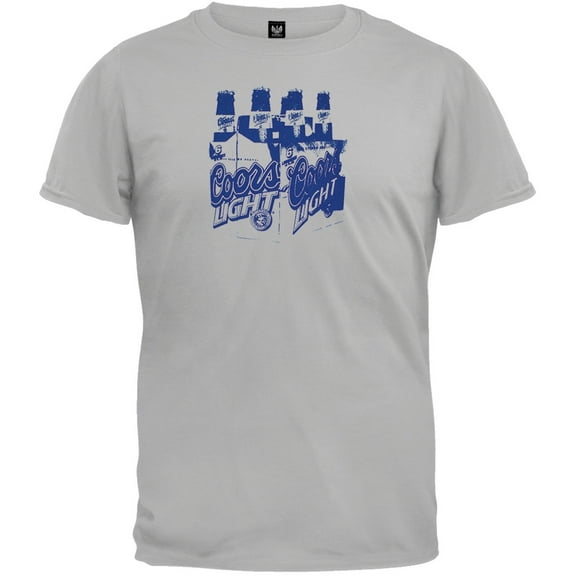 Coors - Distressed Six Pack T-Shirt - X-Large