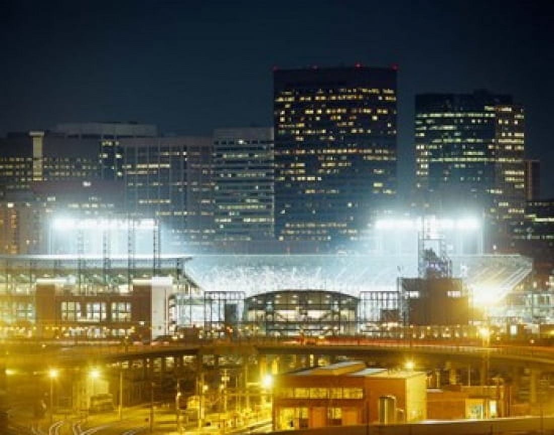 Coors Field Denver Colorado Canvas Art - Panoramic Images (16 x 12)