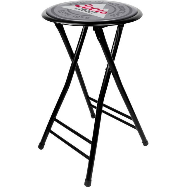 Coors Light 24" Cushioned Folding Stool