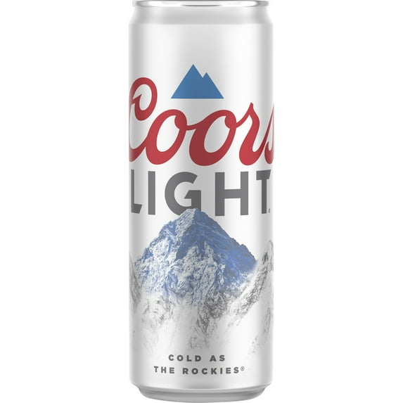 Coors Light American Beer, 24 fl oz Aluminum Can, 4.2% ABV