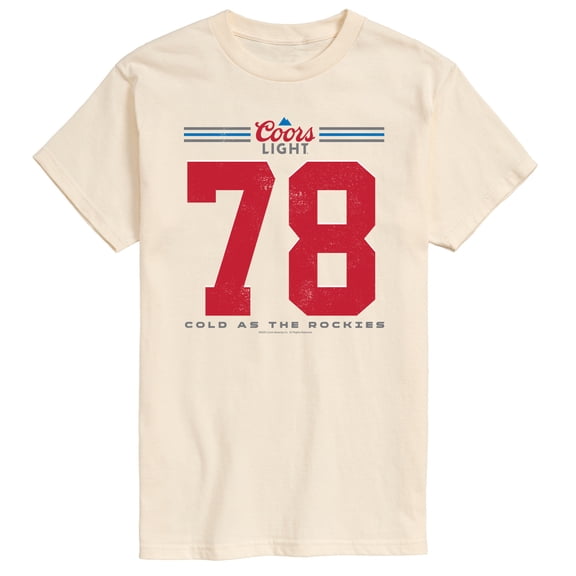 Coors Light - Cold as the Rockies Jersey - Men's Short Sleeve Graphic T-Shirt