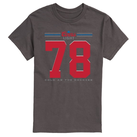 Coors Light - Cold as the Rockies Jersey - Men's Short Sleeve Graphic T-Shirt