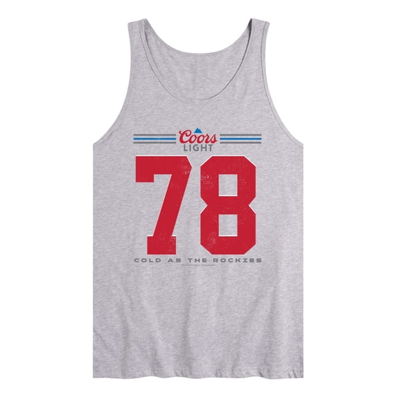 Coors Light - Cold as the Rockies Jersey - Men's Sleeveless Graphic Tank