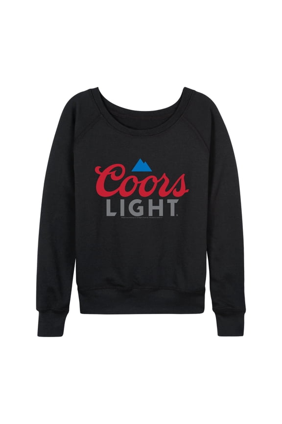 - Coors Light - Women's French Terry Long Sleeve Pullover