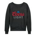 thumbnail image 1 of Coors Light - Coors Light - Women's French Terry Long Sleeve Pullover, 1 of 4