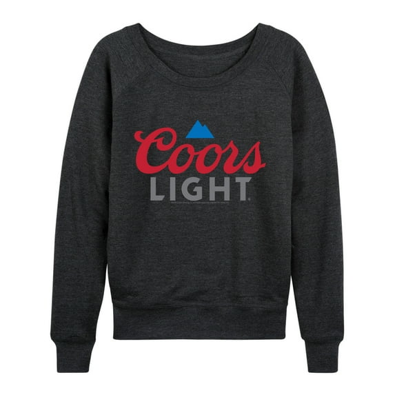 Coors Light - Coors Light - Women's French Terry Long Sleeve Pullover