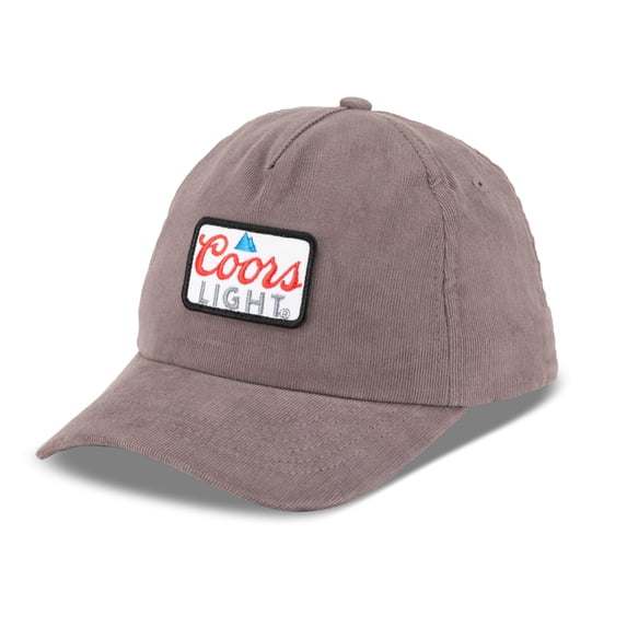 Coors 893709 Light Embroidered Logo Corduroy Hat