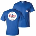 thumbnail image 1 of Coors Light Mountain Pocket Logo with Rear Logo Print T-Shirt-3XLarge, 1 of 3