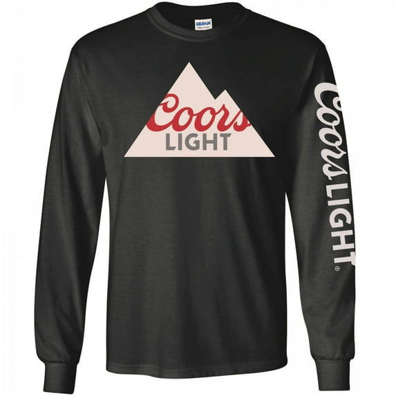 Coors Light Sleeve Print Long Sleeve Shirt-Small