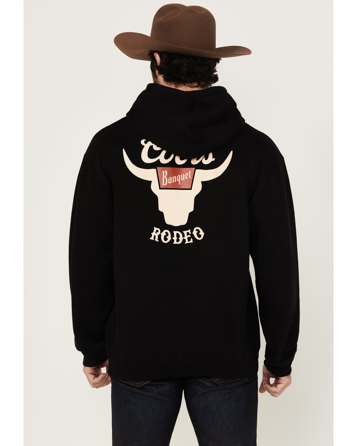 Coors Men's Boot Barn Rodeo Steer Head Hooded Sweatshirt - 47-260-286 ...