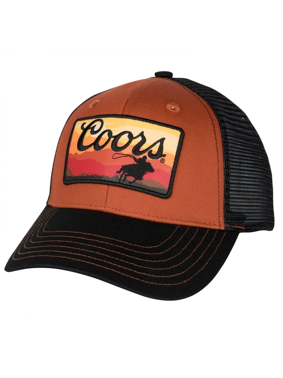 Men's Logo Western Sky Ball Cap Rust Copper One Size