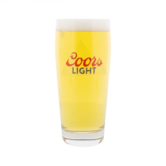 Coors Mountain Logo Curved 16oz Pint Glass