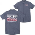 thumbnail image 1 of Coors Mountain Range Button Down Front and Back Print Shirt-Small, 1 of 3