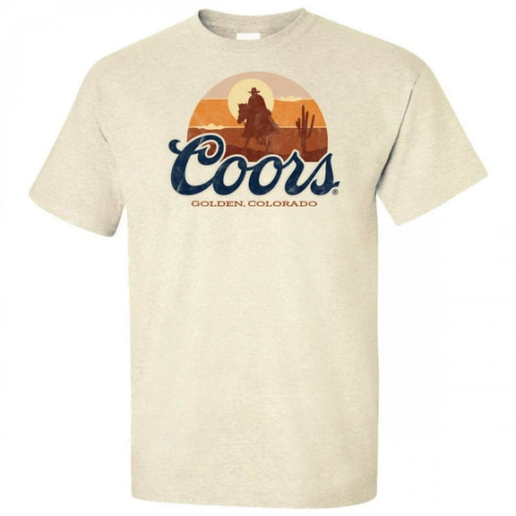 Coors Riding in The West T-Shirt-Small