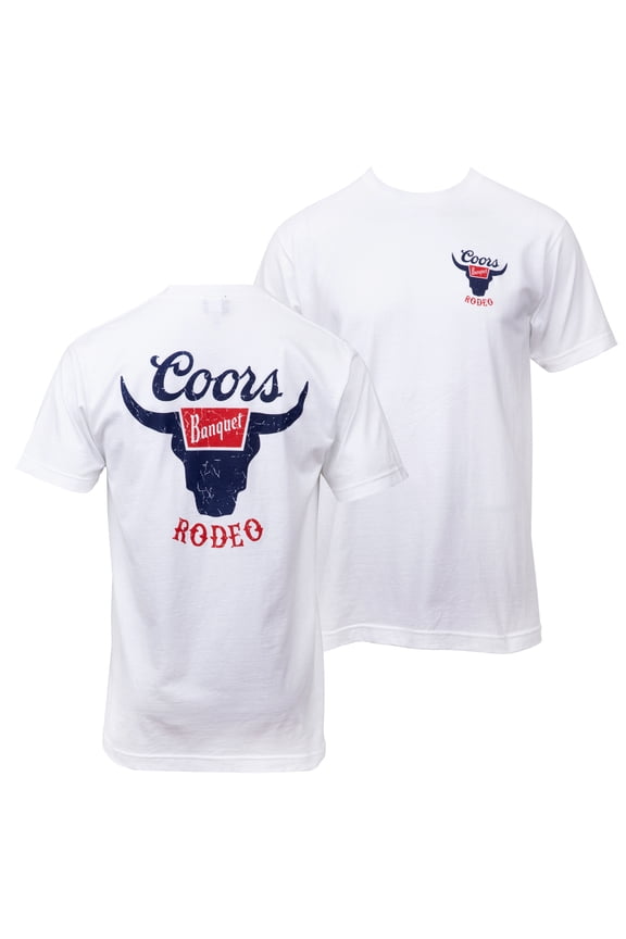 Rodeo Front and Back Print T-Shirt-3XLarge