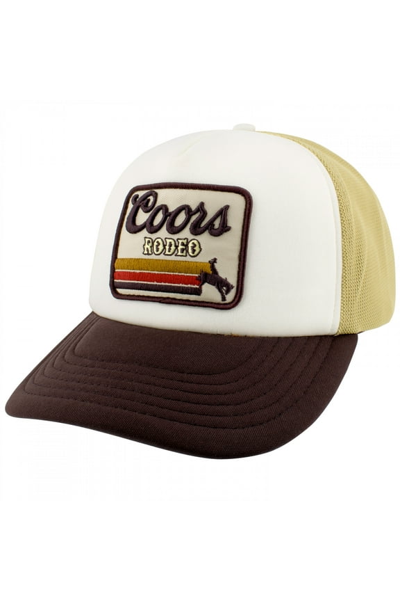 Rodeo Retro Cream Snapback Hat