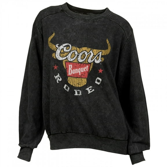 Coors Women's Banquet Logo Graphic Crewneck Sweatshirt - 47-221-156   US