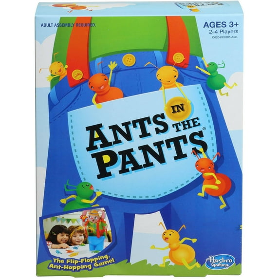 Cootie Ants In The Pants Board Game for Kids, 2-4 Players, Ages 3 and Up